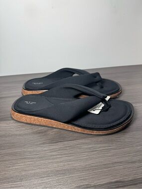 Rag & Bone Parque Thong Parker Sandal in Black Size 41/10 US